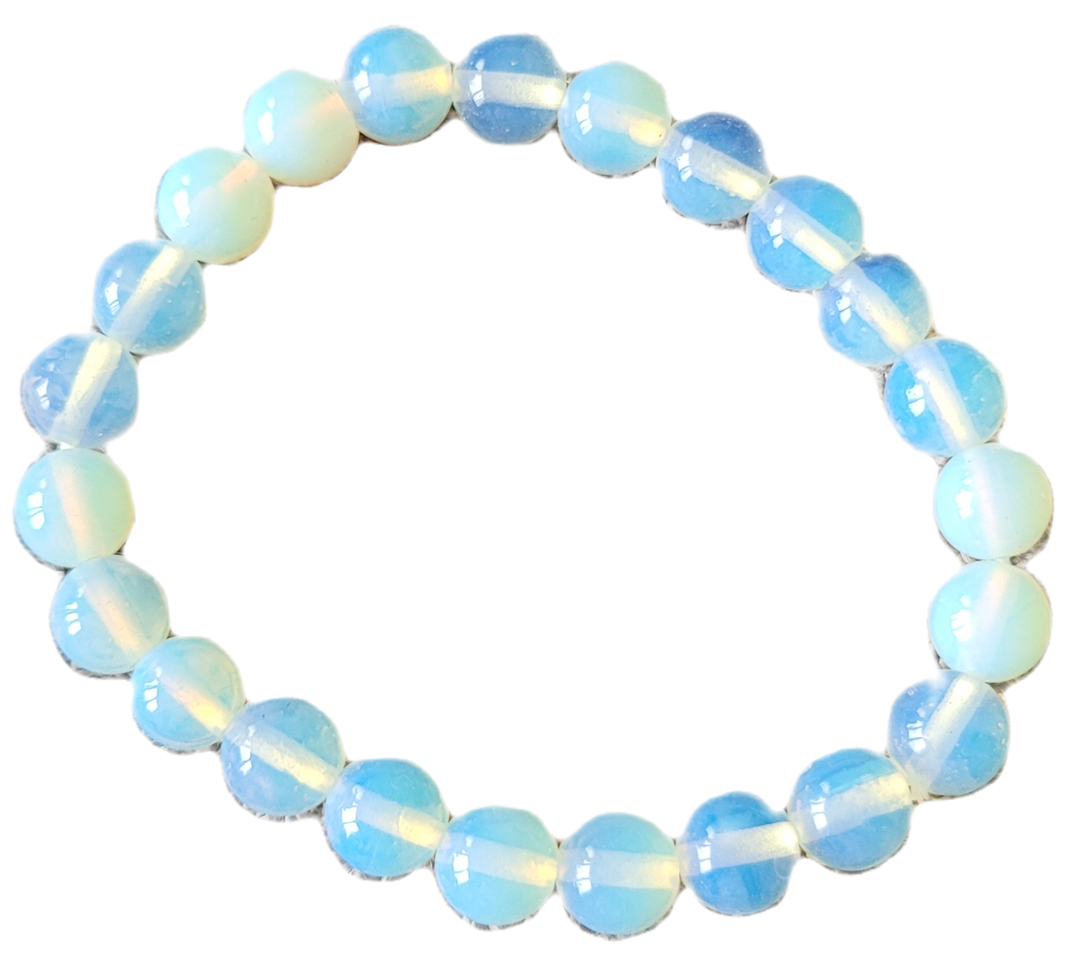 Opaline kogelarmband