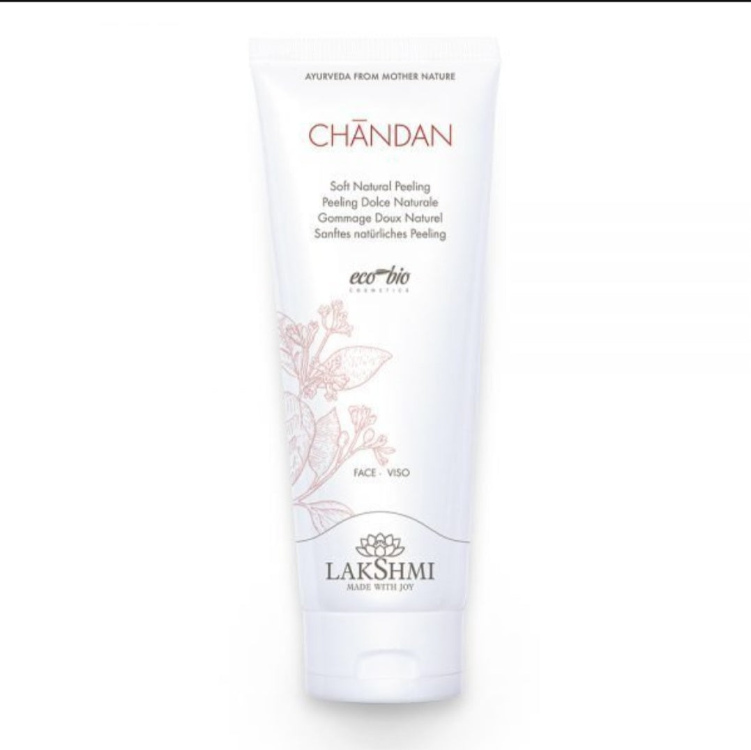 Lakshmi | Chandan Peeling Gezicht (Abrikoos & Papaya) | Alle huidtypes | 100 ml