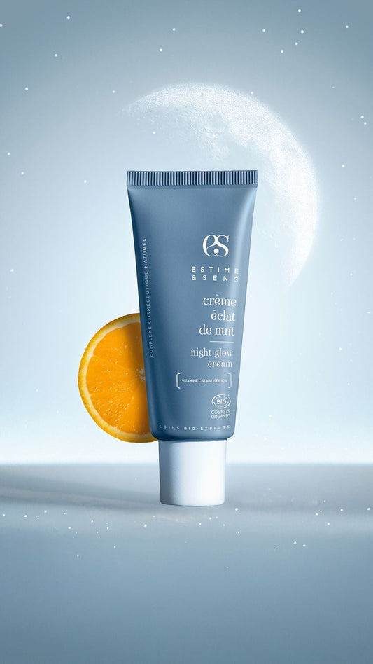 Estime & Sens Crème Éclat de Nuit met 10% gestabiliseerde vitamine C, 40 ml