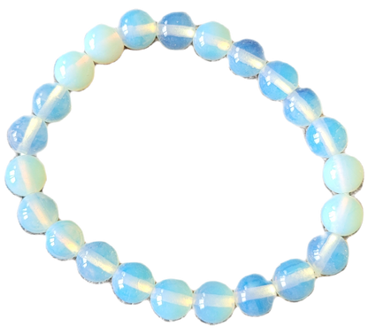 Opaline kogelarmband